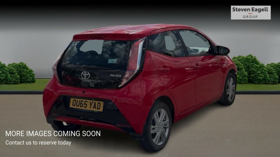 Toyota Aygo 1.0 Vvt-i X-pression X-wave Euro 5 Euro 5 OU65YAD Red #4