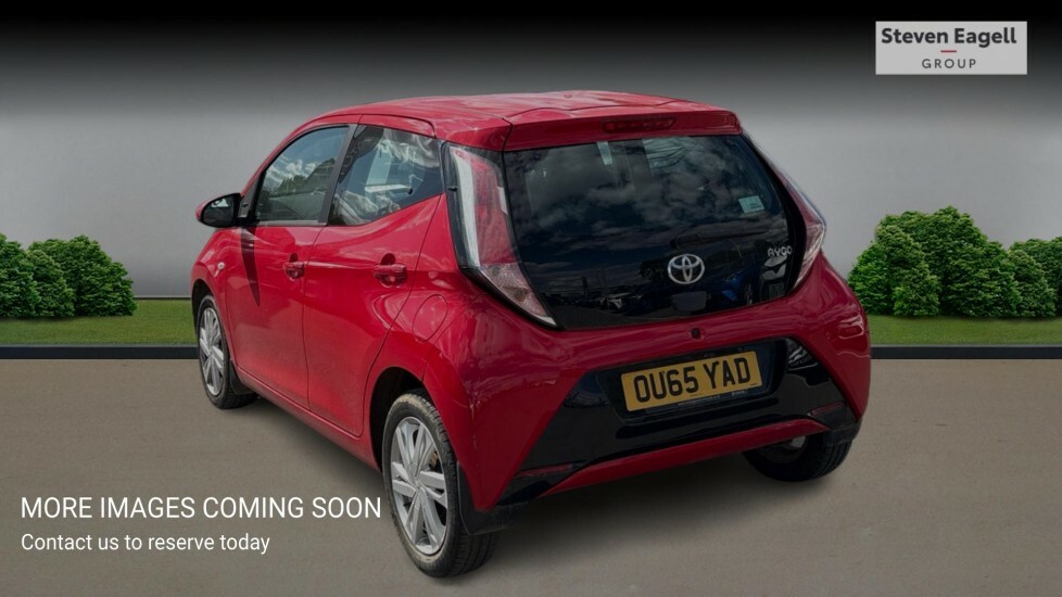 Toyota Aygo 1.0 Vvt-i X-pression X-wave Euro 5 Euro 5 OU65YAD Red #2