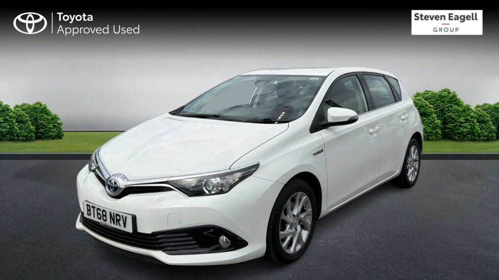 Toyota Auris 1.8 Vvt-h Icon Tech Cvt Euro 6 Ss White #3