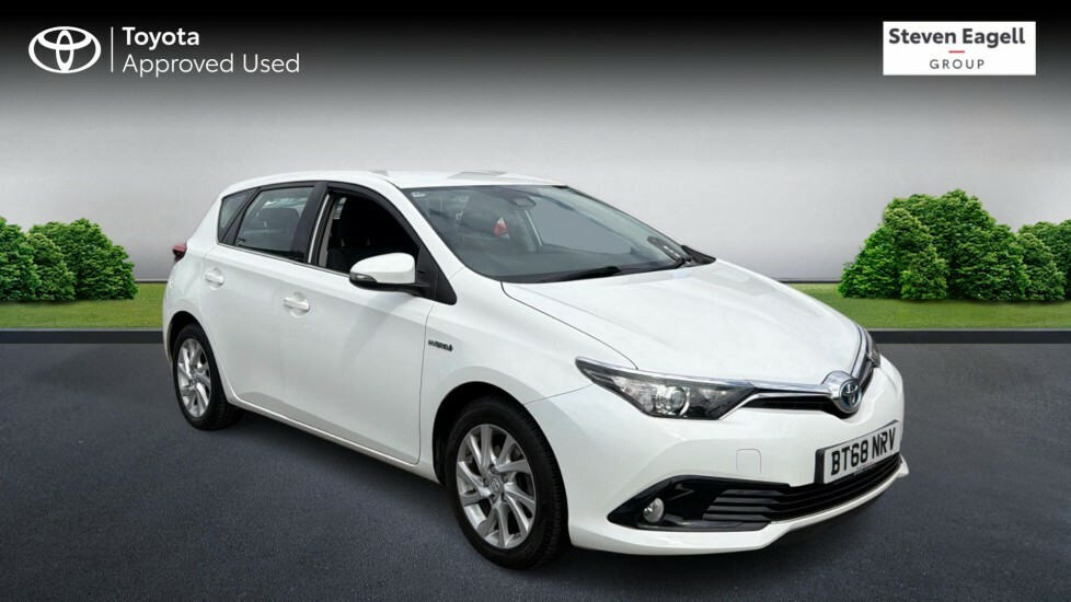 Toyota Auris 1.8 Vvt-h Icon Tech Cvt Euro 6 Ss White