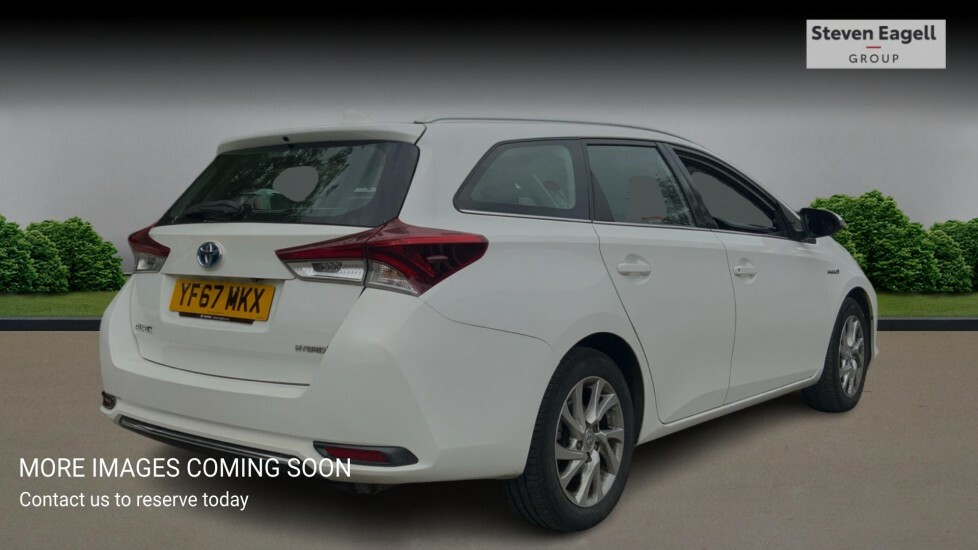 Toyota Auris 1.8 Vvt-h Icon Tech Touring Sports Hybr White #4