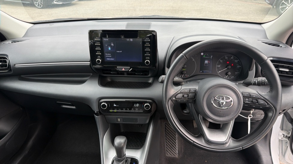 Toyota Yaris 1.5 Vvt-h Icon E-cvt Euro 6 Ss White #6