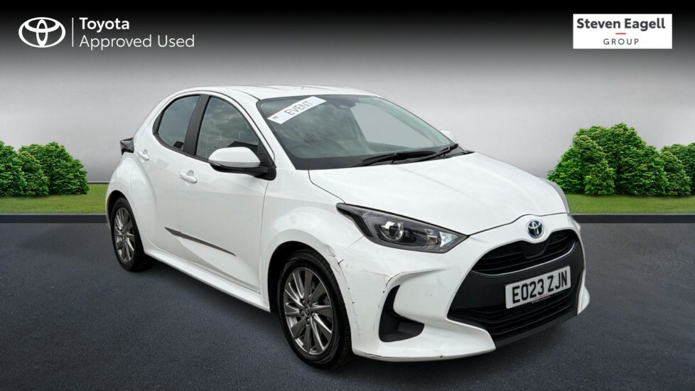 Toyota Yaris 1.5 Vvt-h Icon E-cvt Euro 6 Ss White