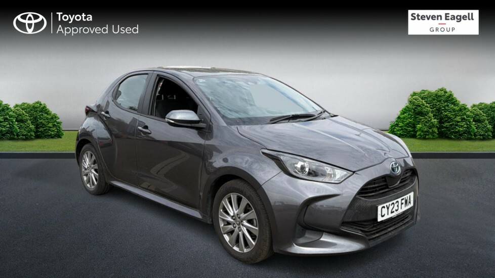 Toyota Yaris 1.5 Vvt-h Icon Hatchback Hybrid E-cvt E Grey