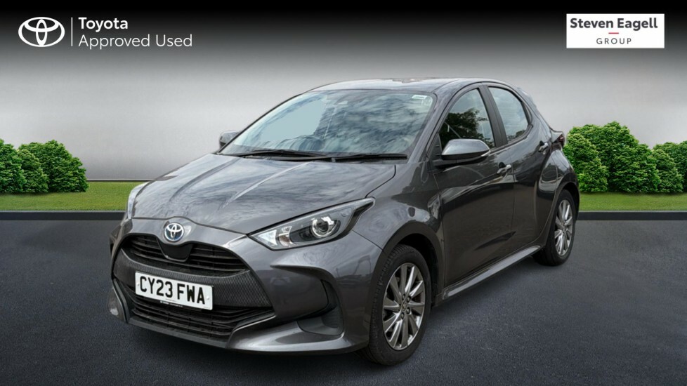 Toyota Yaris 1.5 Vvt-h Icon Hatchback Hybrid E-cvt E Grey #3