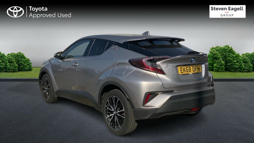 Toyota C-Hr 1.8 Hybrid Dynamic Cvt Blue #4
