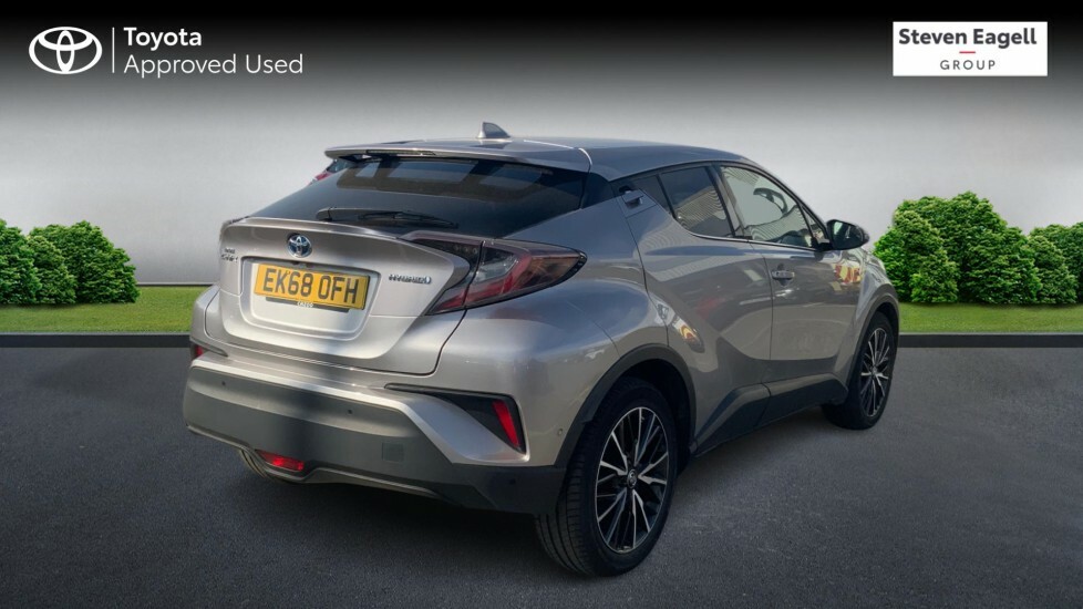 Toyota C-Hr 1.8 Hybrid Dynamic Cvt Blue #2
