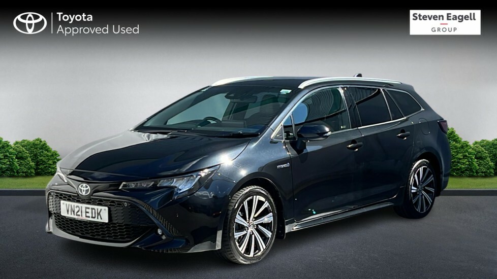 Toyota Corolla 1.8 Vvt-h Design Touring Sports Cvt Euro 6 Ss 5 Black #3