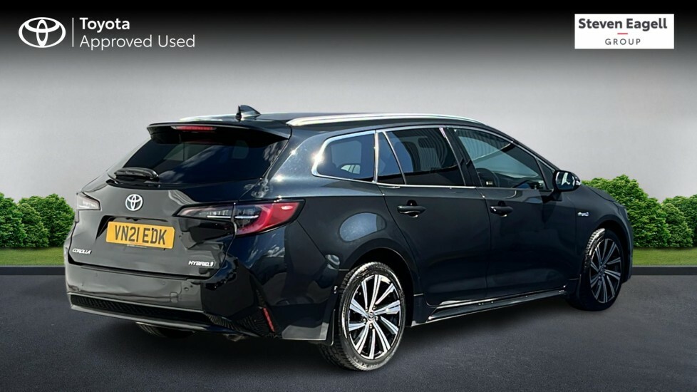 Toyota Corolla 1.8 Vvt-h Design Touring Sports Cvt Euro 6 Ss 5 Black #2