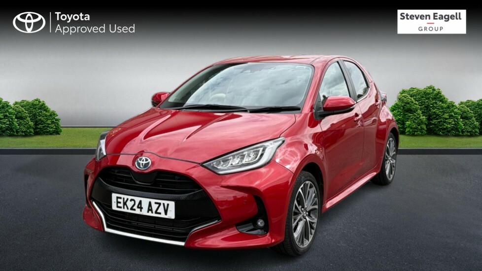 Toyota Yaris 1.5 Vvt-h Excel Hatchback Hybrid E-cvt Red #3