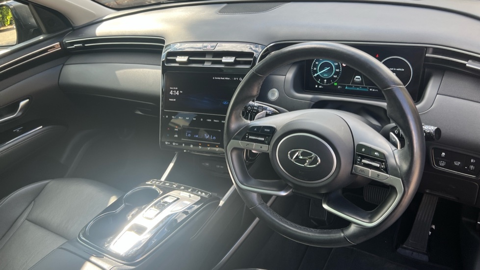 Hyundai Tucson Premium T-gdi Hev White #7