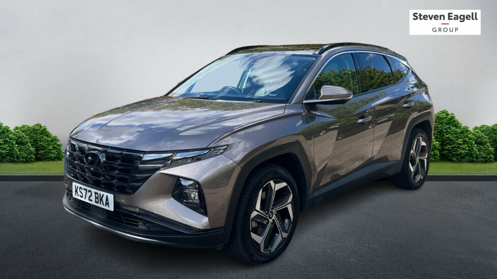 Hyundai Tucson Premium T-gdi Hev White #3