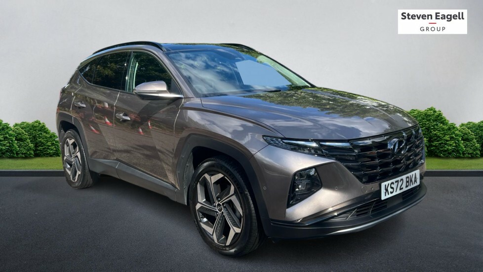 Hyundai Tucson Premium T-gdi Hev White #1