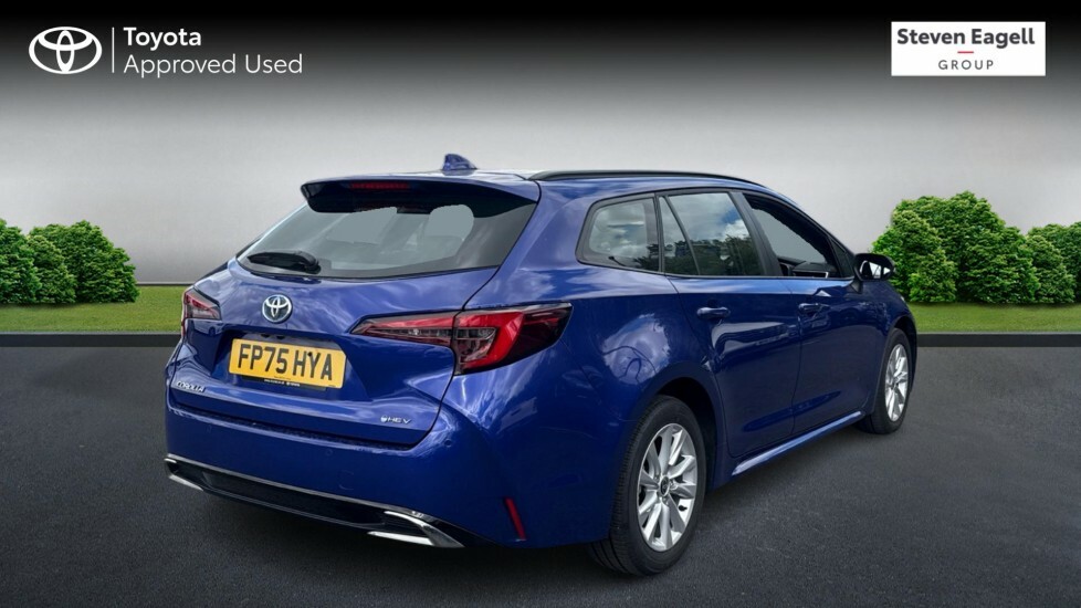 Toyota Corolla 2.0 Vvt-h Icon Touring Sports Cvt Euro 6 Ss Blue #2