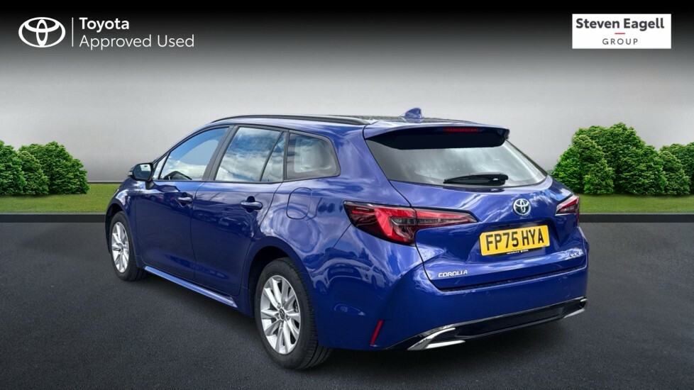 Toyota Corolla 2.0 Vvt-h Icon Touring Sports Cvt Euro 6 Ss Blue #4