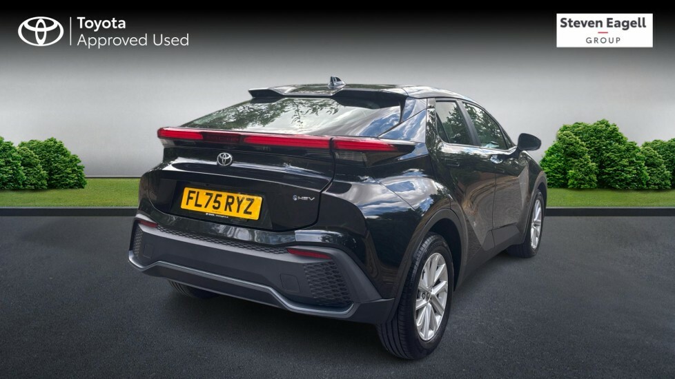 Toyota C-Hr 1.8 Vvt-h Icon Suv Hybrid Cvt Euro 6 S Black #2