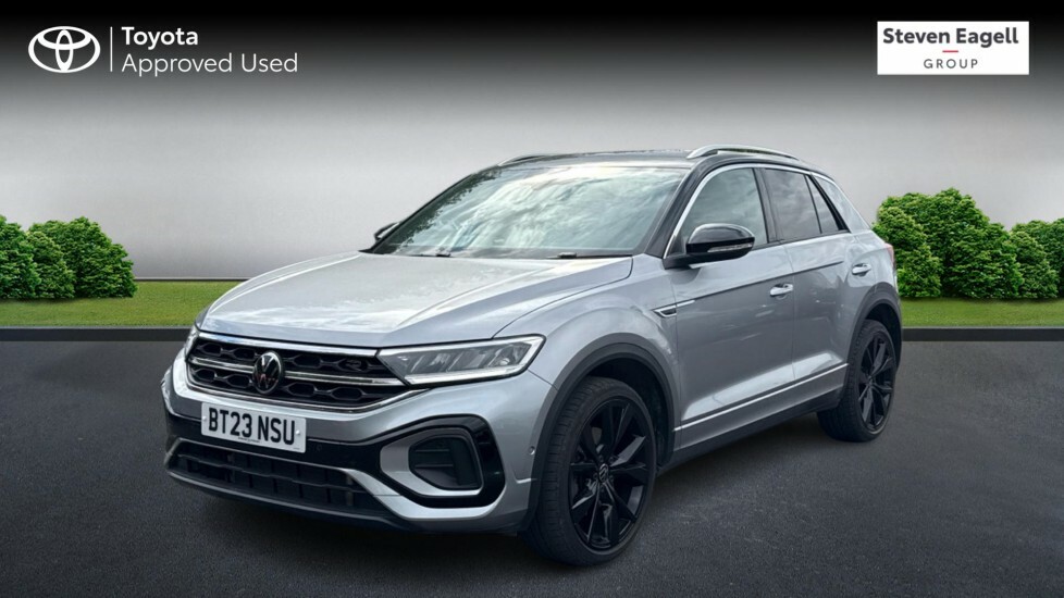 Volkswagen T-Roc 1.5 Tsi R-line Dsg Euro 6 Ss Silver #3