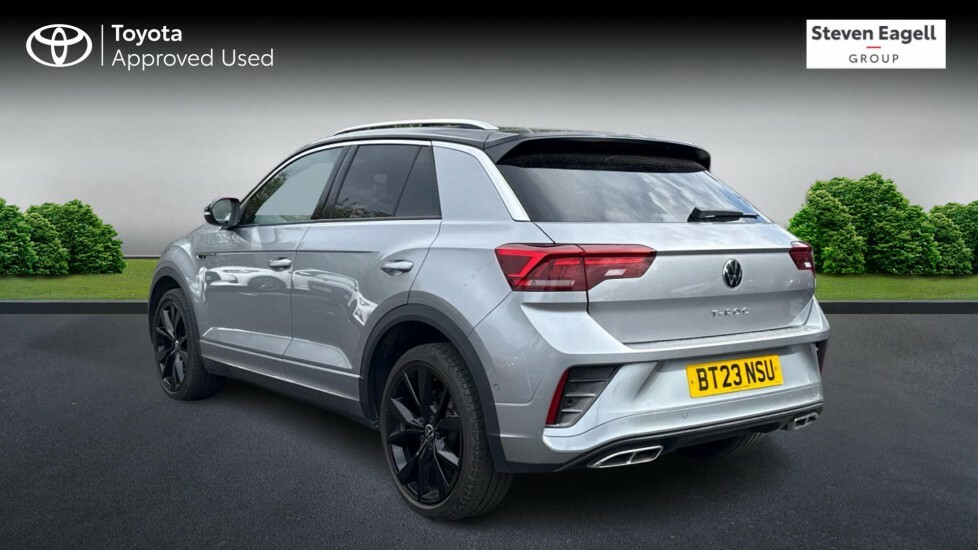 Volkswagen T-Roc 1.5 Tsi R-line Dsg Euro 6 Ss Silver #4