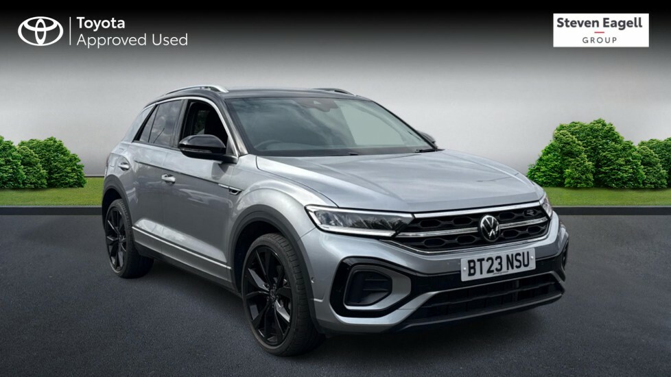 Volkswagen T-Roc 1.5 Tsi R-line Dsg Euro 6 Ss Silver
