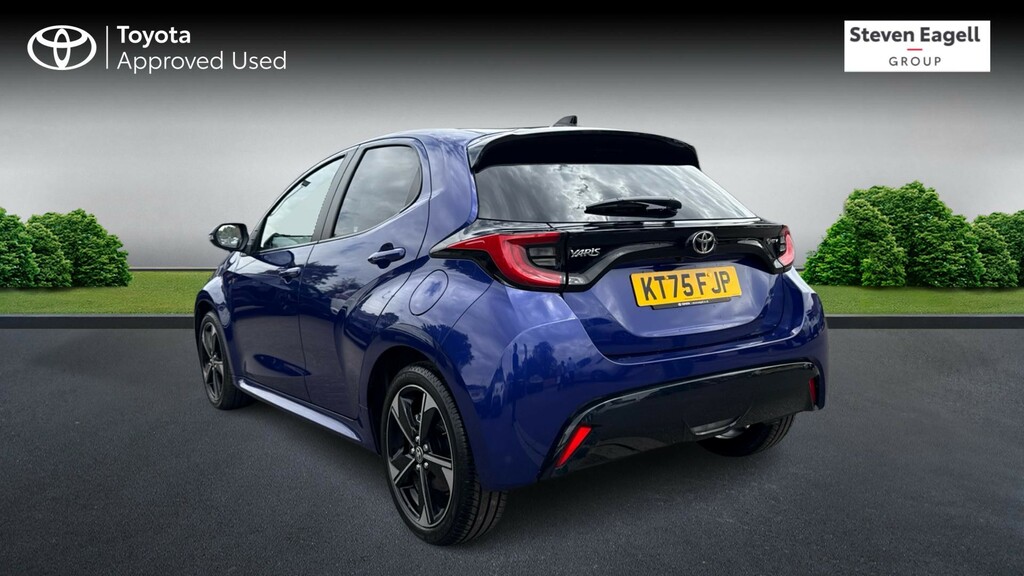 Toyota Yaris 1.5 Vvt-h Excel Hatchback Hybrid E-cvt Blue #4