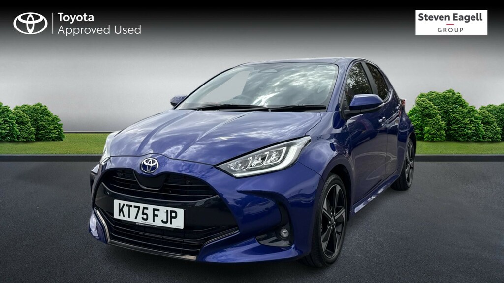 Toyota Yaris 1.5 Vvt-h Excel Hatchback Hybrid E-cvt Blue #3