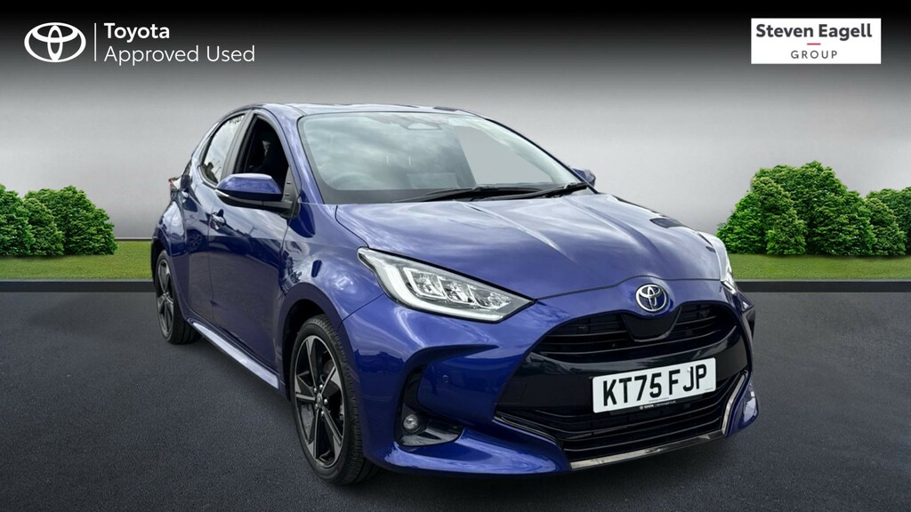 Toyota Yaris 1.5 Vvt-h Excel Hatchback Hybrid E-cvt Blue