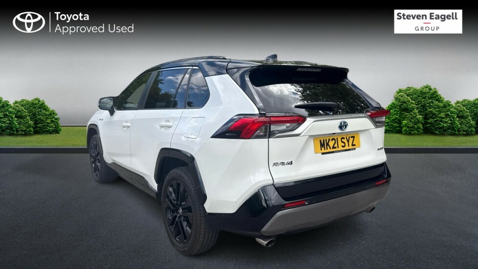Toyota Rav 4 2.5 Vvt-h Dynamic Cvt Euro 6 Ss White #4