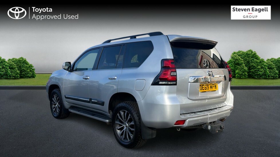 Toyota Land Cruiser 2.8D Icon 4Wd Euro 6 7 Seat Silver #4