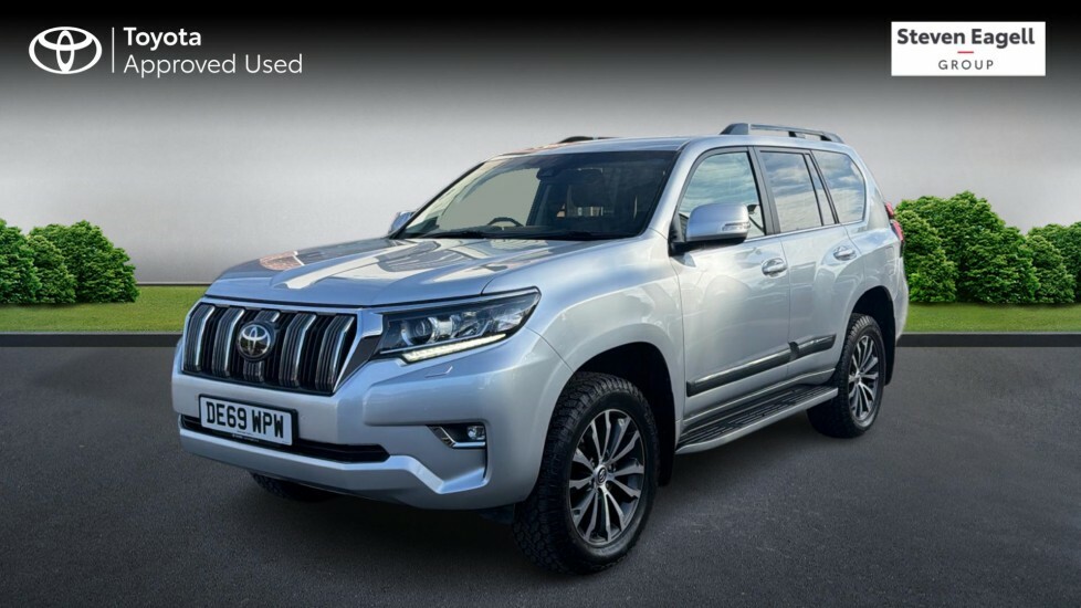 Toyota Land Cruiser 2.8D Icon 4Wd Euro 6 7 Seat Silver #3
