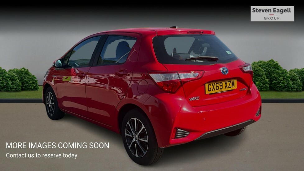 Toyota Yaris 1.5 Vvt-h Icon Tech Hatchback Hybrid E- Red #2