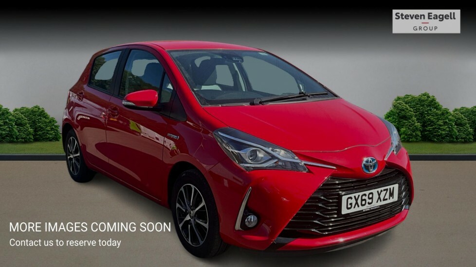 Toyota Yaris 1.5 Vvt-h Icon Tech Hatchback Hybrid E- Red
