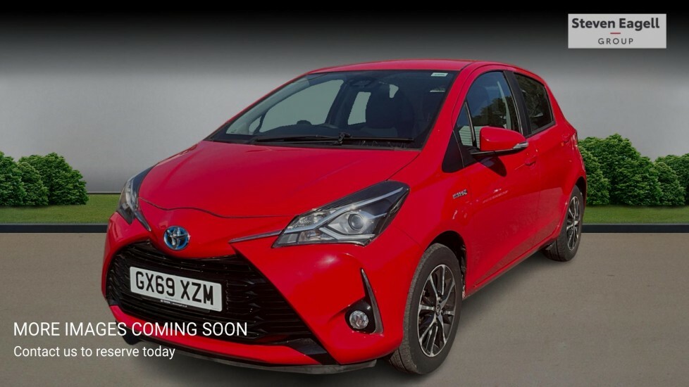 Toyota Yaris 1.5 Vvt-h Icon Tech Hatchback Hybrid E- Red #3