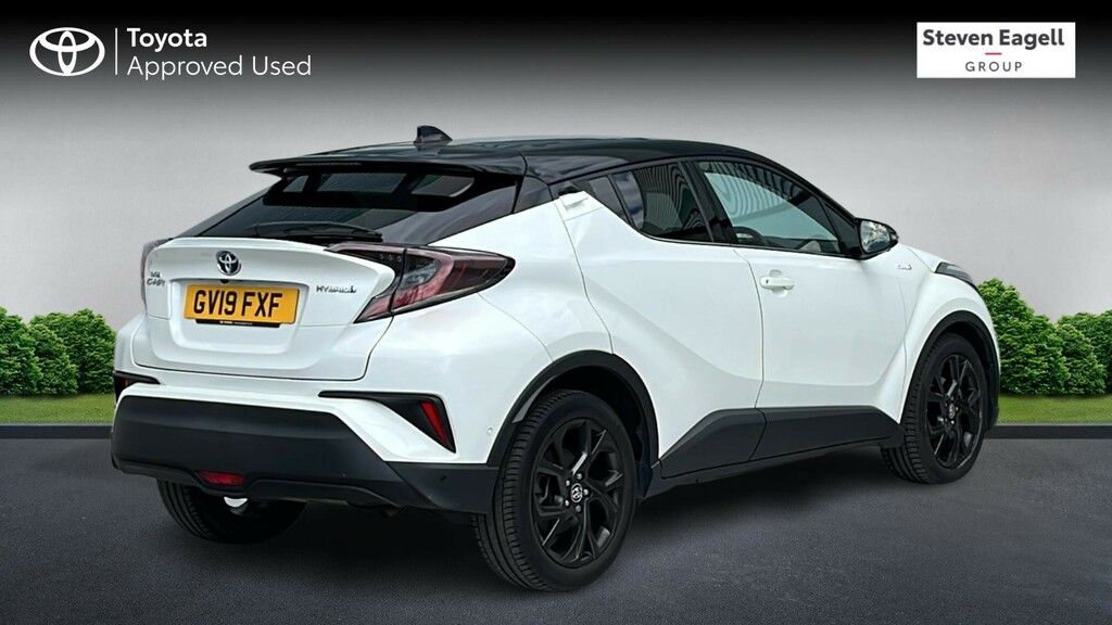 Toyota C-Hr 1.8 Vvt-h Dynamic Cvt Euro 6 Ss White #2