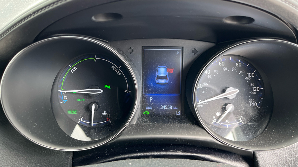 Toyota C-Hr 1.8 Hybrid Dynamic Cvt Blue #11