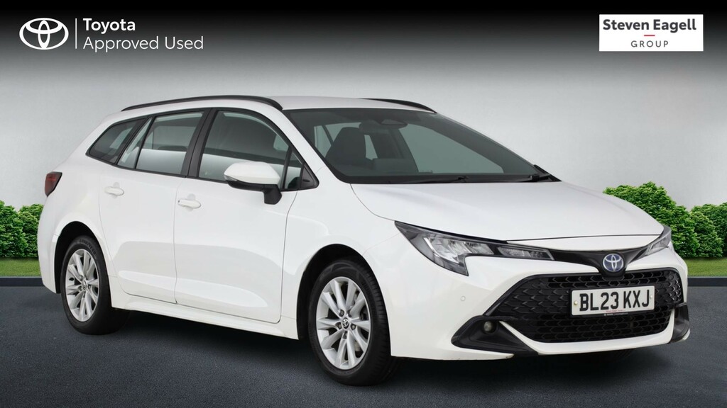 Toyota Corolla 1.8 Vvt-h Icon Touring Sports Hybrid Cv White