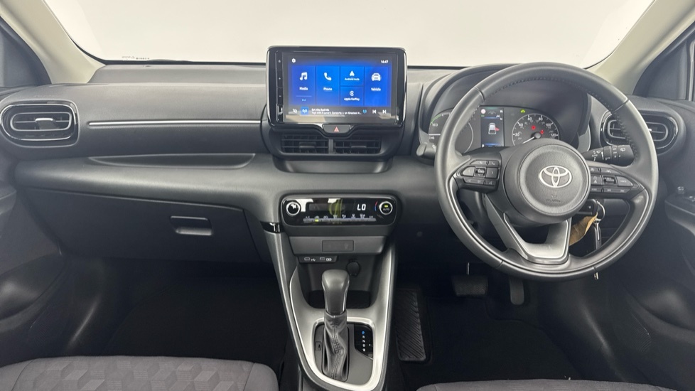 Toyota Yaris 1.5 Vvt-h Icon Hatchback Hybrid E-cvt E Grey #6