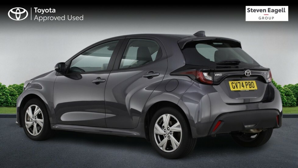 Toyota Yaris 1.5 Vvt-h Icon Hatchback Hybrid E-cvt E Grey #4
