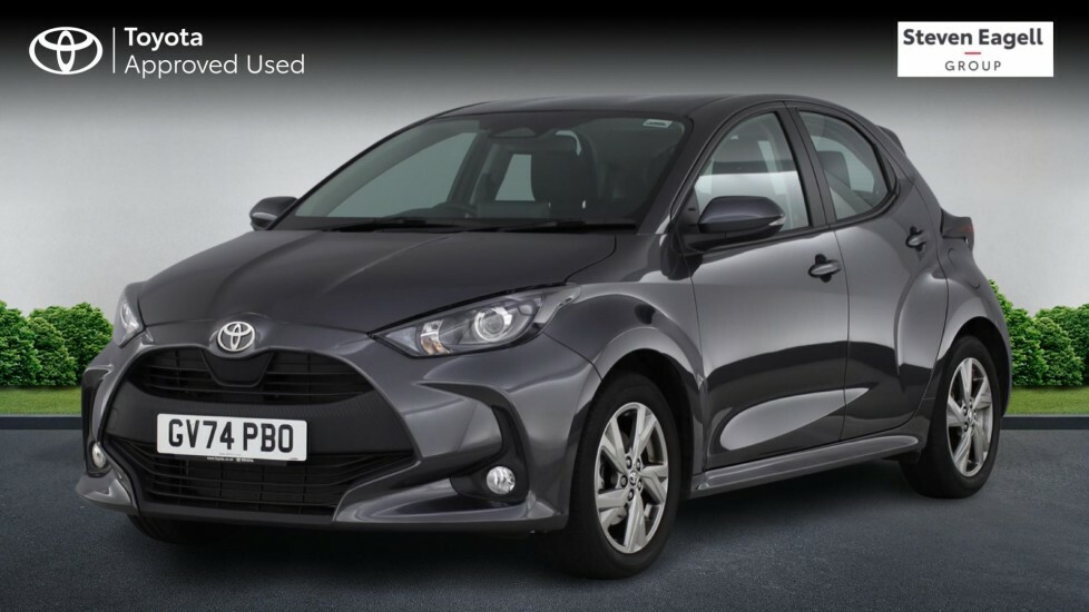 Toyota Yaris 1.5 Vvt-h Icon Hatchback Hybrid E-cvt E Grey #3
