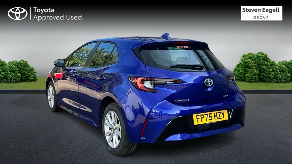 Toyota Corolla 2.0 Vvt-h Icon Cvt Euro 6 Ss Blue #4