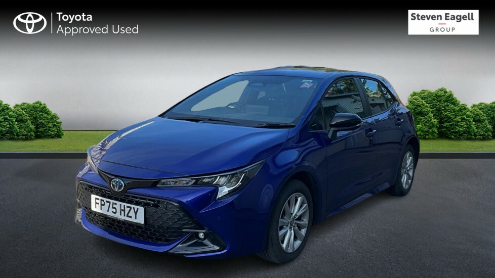 Toyota Corolla 2.0 Vvt-h Icon Cvt Euro 6 Ss Blue #3