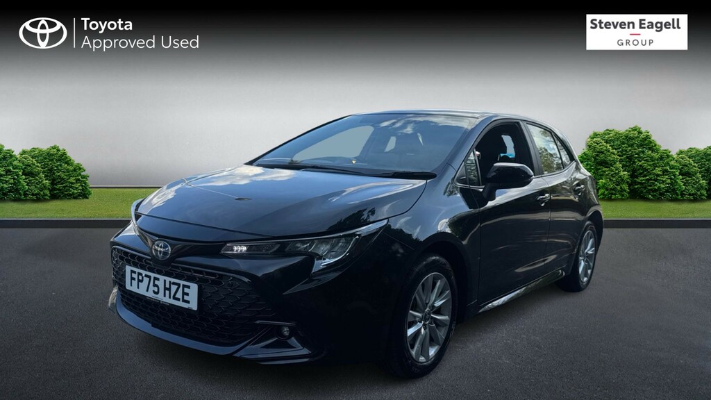 Toyota Corolla 2.0 Vvt-h Icon Hatchback Hybrid Cvt Eur Black #3