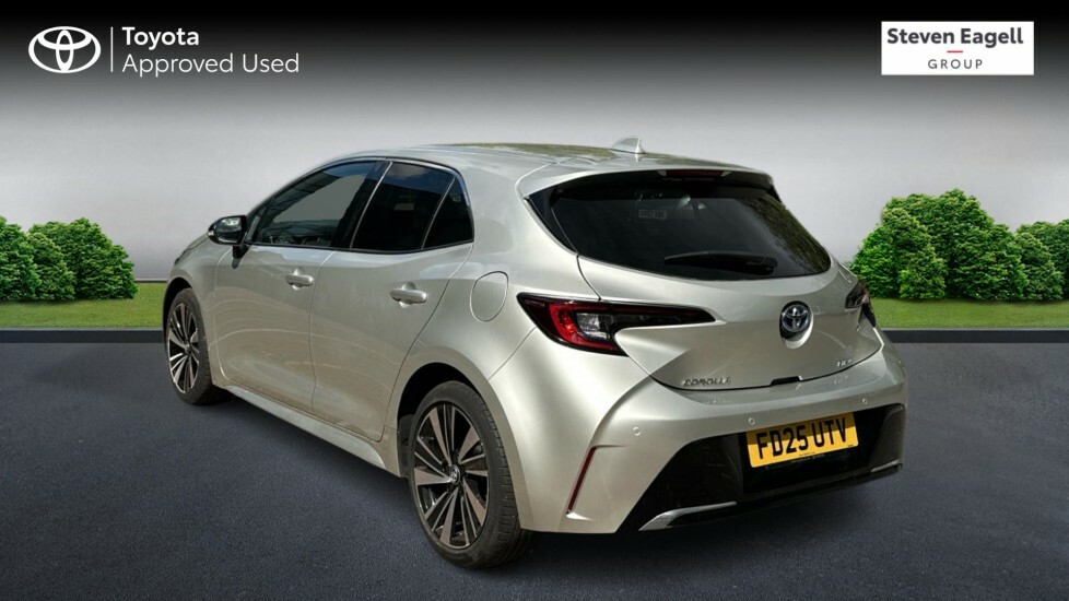 Toyota Corolla 1.8 Vvt-h Design Hatchback Hybrid Cvt E Silver #4