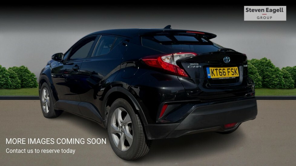 Toyota C-Hr 1.8 Vvt-h Icon Cvt Euro 6 Ss Black #4