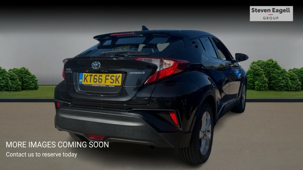 Toyota C-Hr 1.8 Vvt-h Icon Cvt Euro 6 Ss Black #2