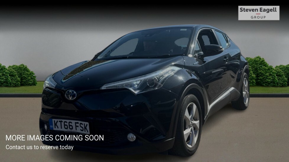 Toyota C-Hr 1.8 Vvt-h Icon Cvt Euro 6 Ss Black #3