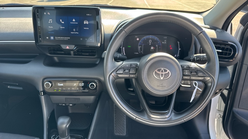 Toyota Yaris 1.5 Vvt-h Design E-cvt Euro 6 Ss White #6