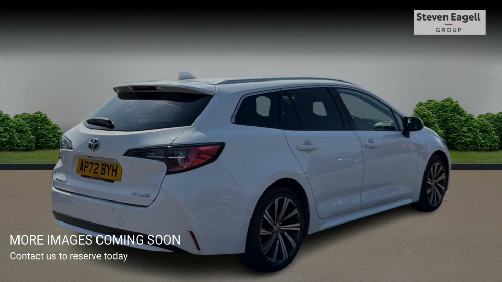Toyota Corolla 1.8 Vvt-h Design Touring Sports Cvt Euro 6 Ss 5 White #4