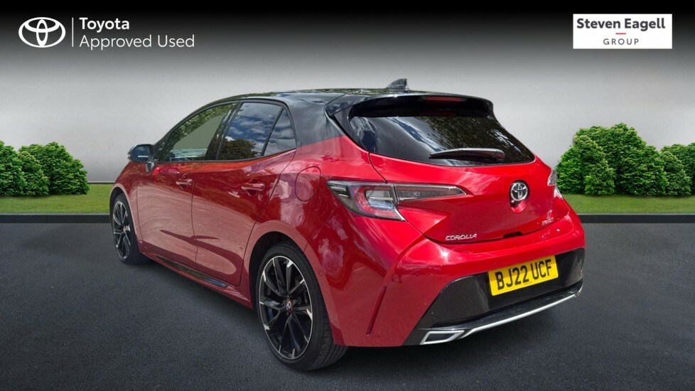 Toyota Corolla 2.0 Vvt-h Gr Sport Cvt Euro 6 Ss Red #4