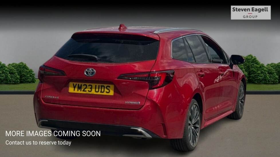 Toyota Corolla 1.8 Vvt-h Design Touring Sports Cvt Euro 6 Ss 5 Red #4
