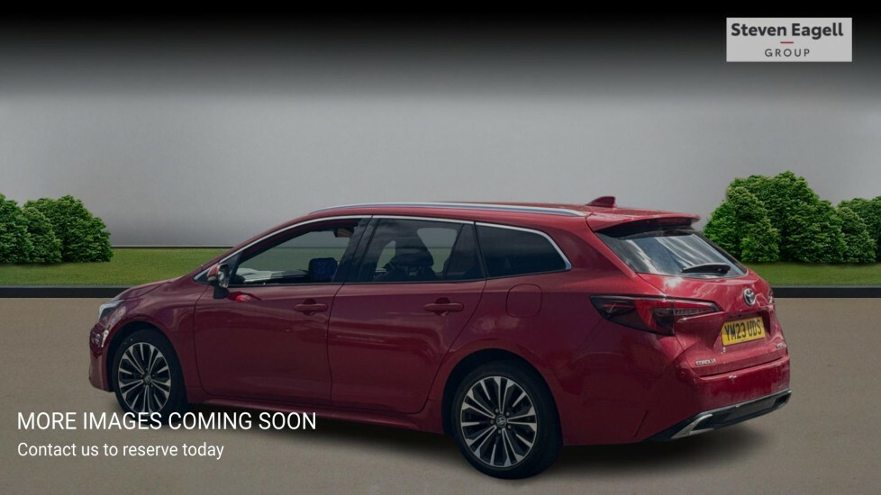 Toyota Corolla 1.8 Vvt-h Design Touring Sports Cvt Euro 6 Ss 5 Red #2